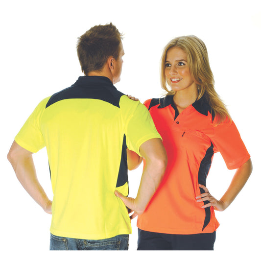 DNC Cool Breathe Action Polo Shirt - Short Sleeve 3893