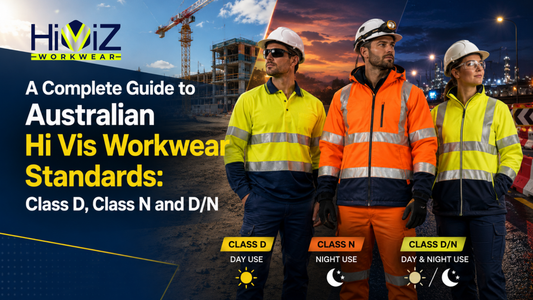 Australian Hi Vis Workwear Standards: Class D, N & D/N