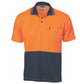 DNC HiVis Two Tone Cool Breathe Polo Shirt, Short Sleeve 3811