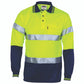 DNC HiVis D/N Cool Breathe Polo Shirt With CSR R/Tape - Long Sleeve 3716