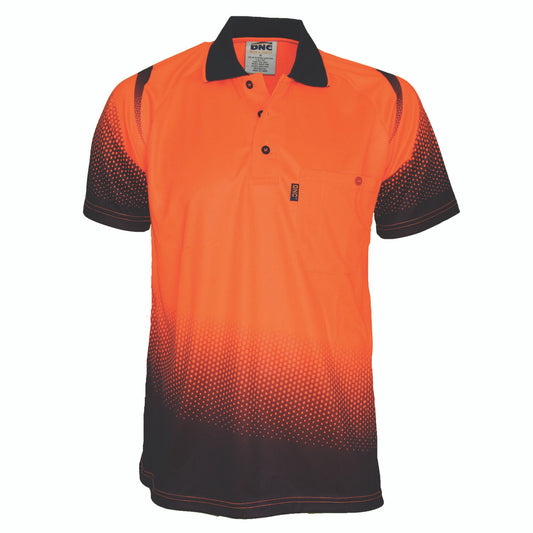 DNC OCEAN HIVIS SUBLIMATED POLO 3568