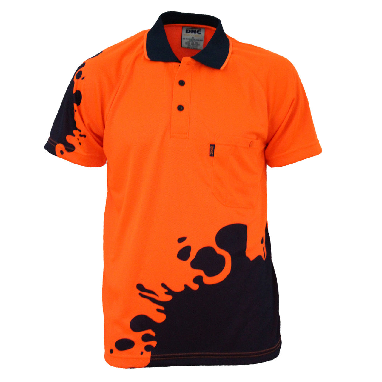 DNC Hivis Sublimated Blot Polo 3567