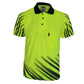 DNC HiVis Sublimated Full Stripe Polo 3566