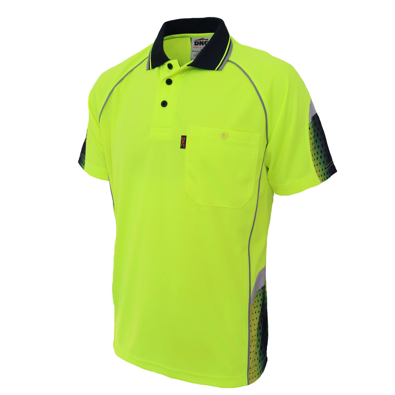 DNC Hi-Vis GALAXY Sublimated Polo 3564