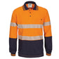 DNC HIVIS Segment Tape Cotton Jersey Polo - Long Sleeve 3516