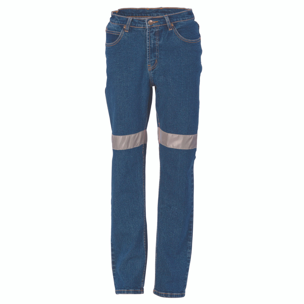 DNC Ladies Taped Denim Stretch Jeans CSR R/Tape 3339