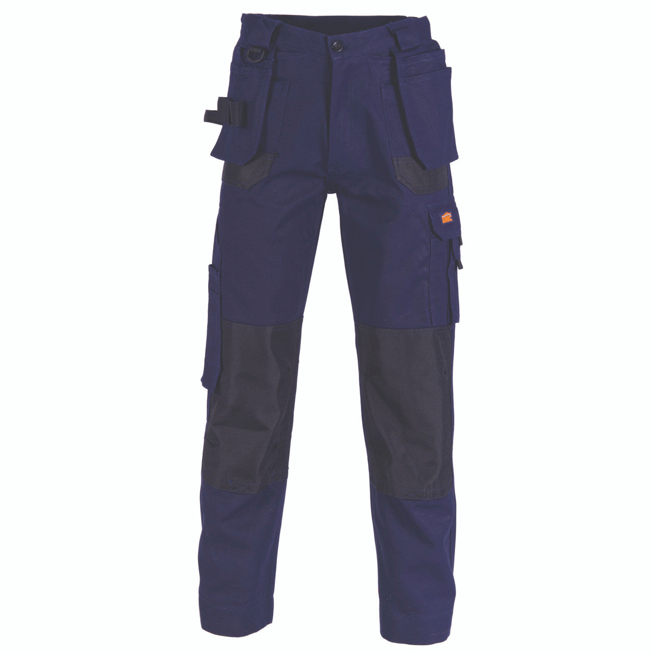 DNC Duratex Cotton Duck Weave Tradies Cargo Pants with twin holster tool pocket - knee pads not included 3337