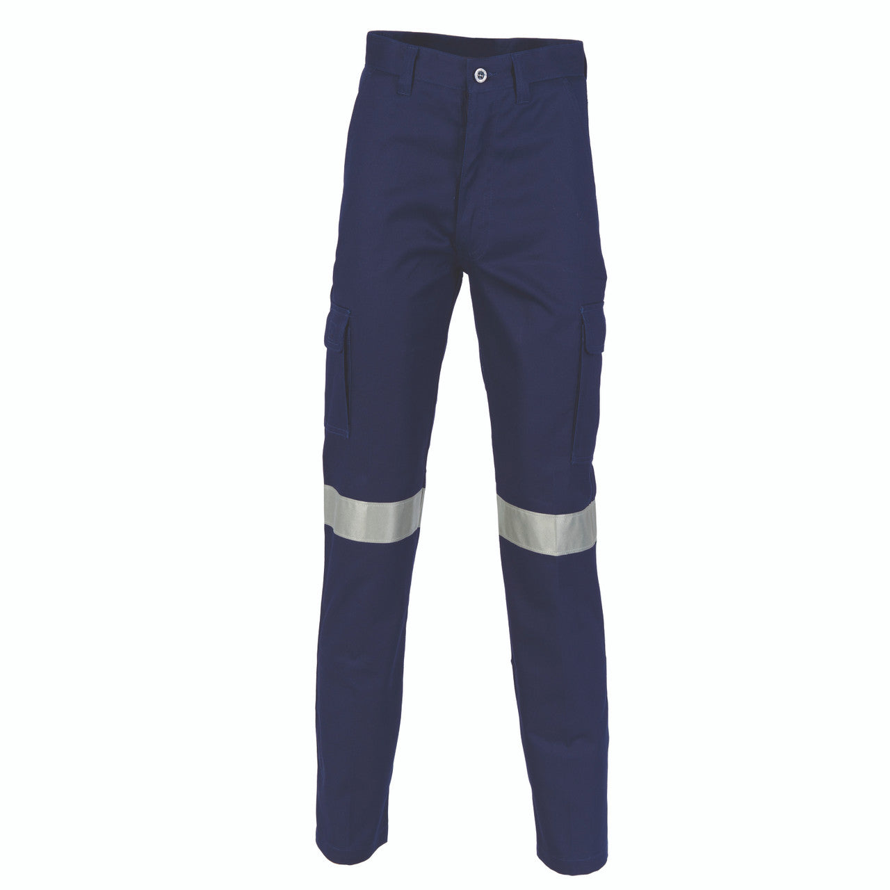 DNC Cotton Drill Cargo Pants With 3M R/Tape 3319