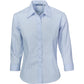 DNC Ladies Stretch Yarn Dyed Contrast Stripe Sh irts - 3/4 Sleeve 4234