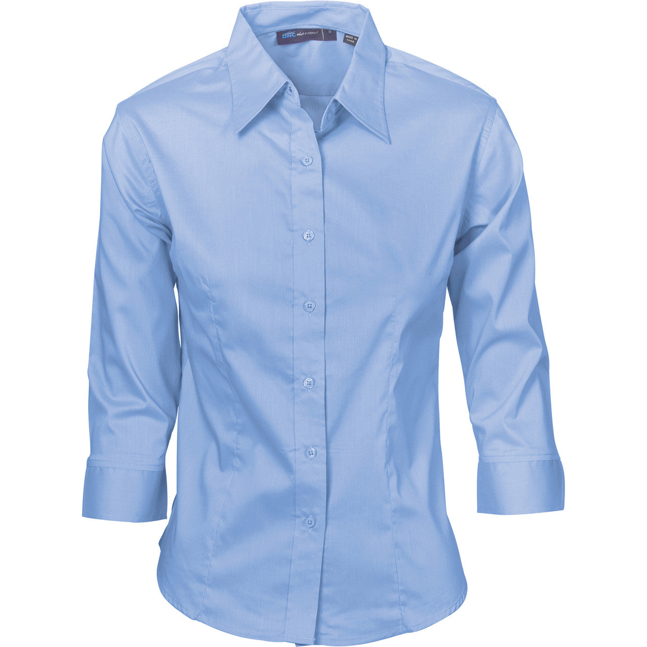 DNC Ladies Premier Stretch Poplin Business Shirts - 3/4 Sleeve 4232