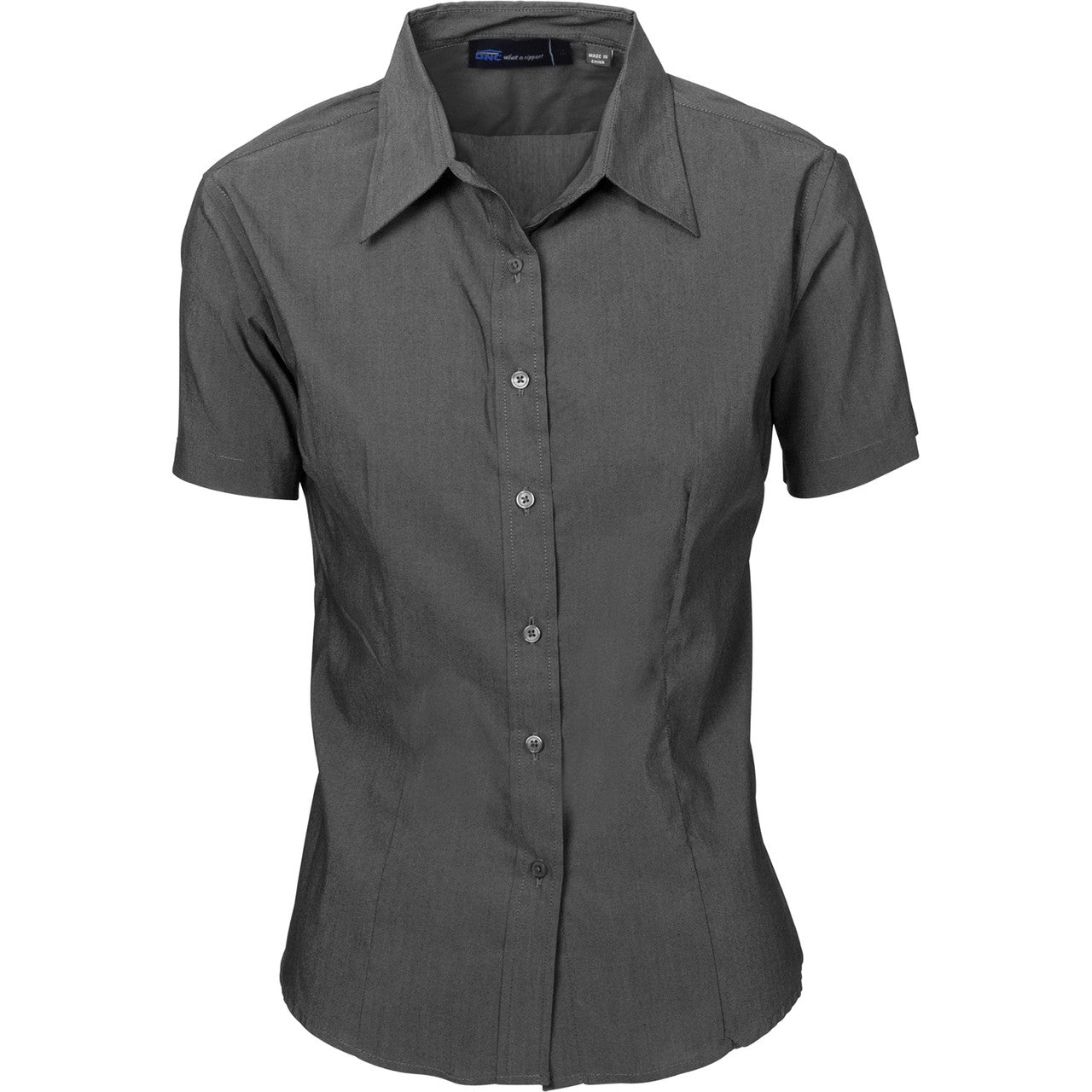 DNC Ladies Premier Stretch Poplin Business Shirts - Short Sleeve 4231
