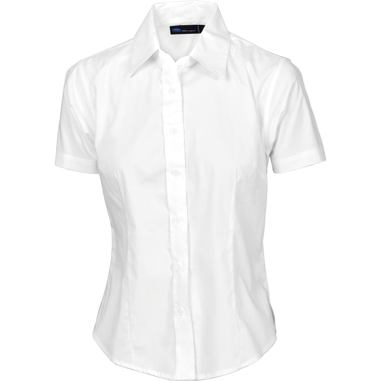 DNC Ladies Premier Stretch Poplin Business Shirts - Short Sleeve 4231