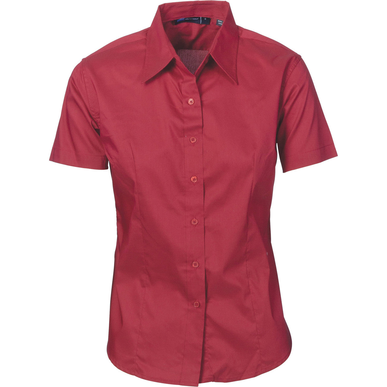 DNC Ladies Premier Stretch Poplin Business Shirts - Short Sleeve 4231