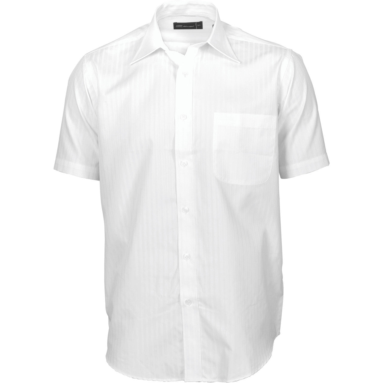 DNC Mens Tonal Stripe Shirts - Short Sleeve 4155