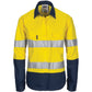 DNC Ladies HIVIS Cool-Breeze Cotton Shirt with CSR R/Tape - Long Sleeve 3786