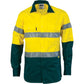 DNC HiVis Cool-Breeze Cotton Shirt with 3M 8910 R/Tape - Long sleeve 3886