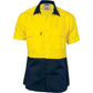 DNC HiVis 2 Tone Cool-Breeze Cotton Shirt - Short Sleeve 3839