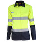 DNC LADIES INHERENT FR PPE2 2 TONE D/N SHIRT 3457
