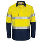 DNC Patron Saint Flame Retardant 2 Tone Closed Front Cotton Shirt with 3M F/R Tape - L/S 3407