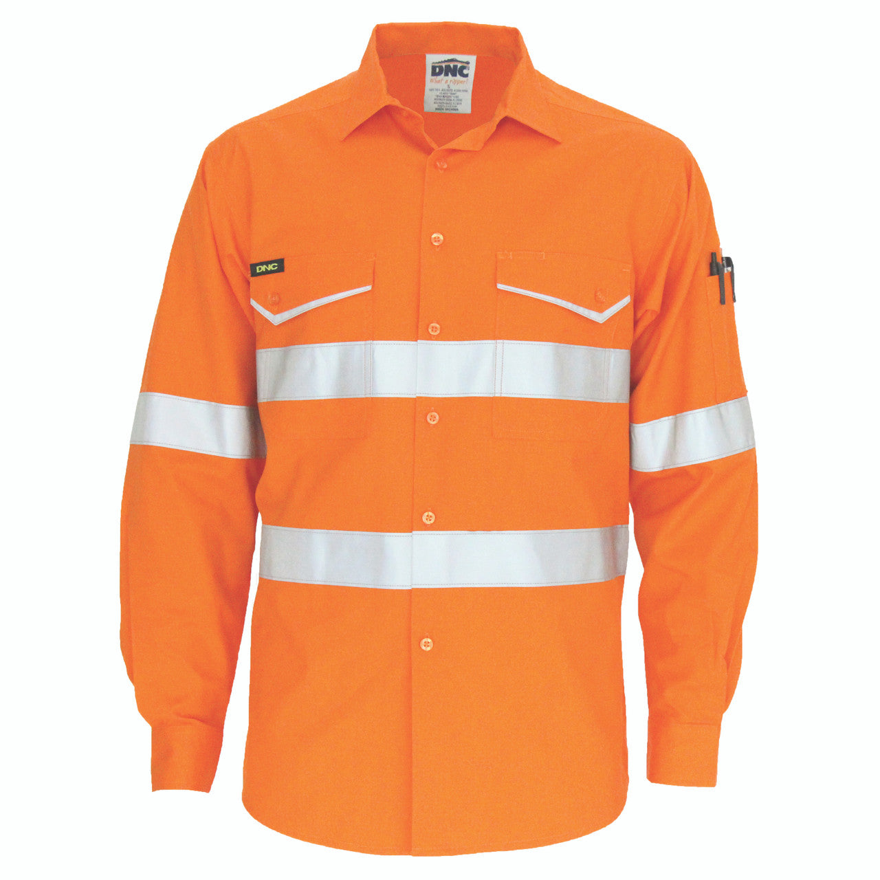 DNC RipStop Cotton Cool Shirt with CSR Reflective Tape, L/S 3590
