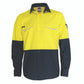 DNC Two-Tone RipStop Cotton Cool Shirt, L/S 3586