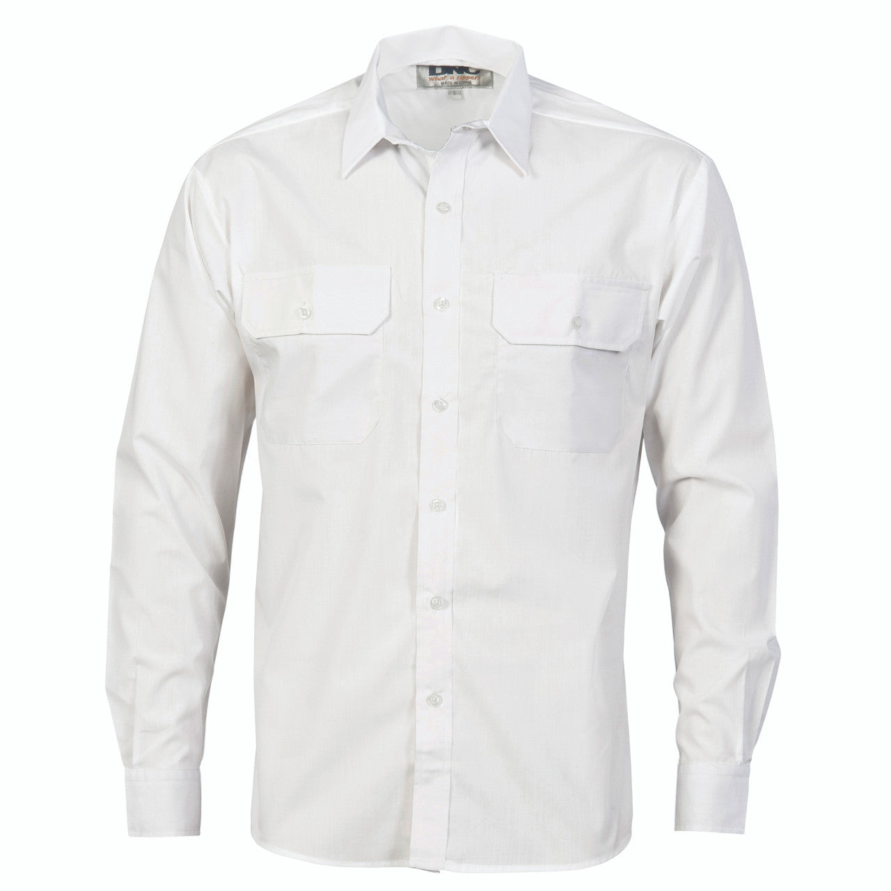 DNC Polyester Cotton Work Shirt - Long Sleeve 3212