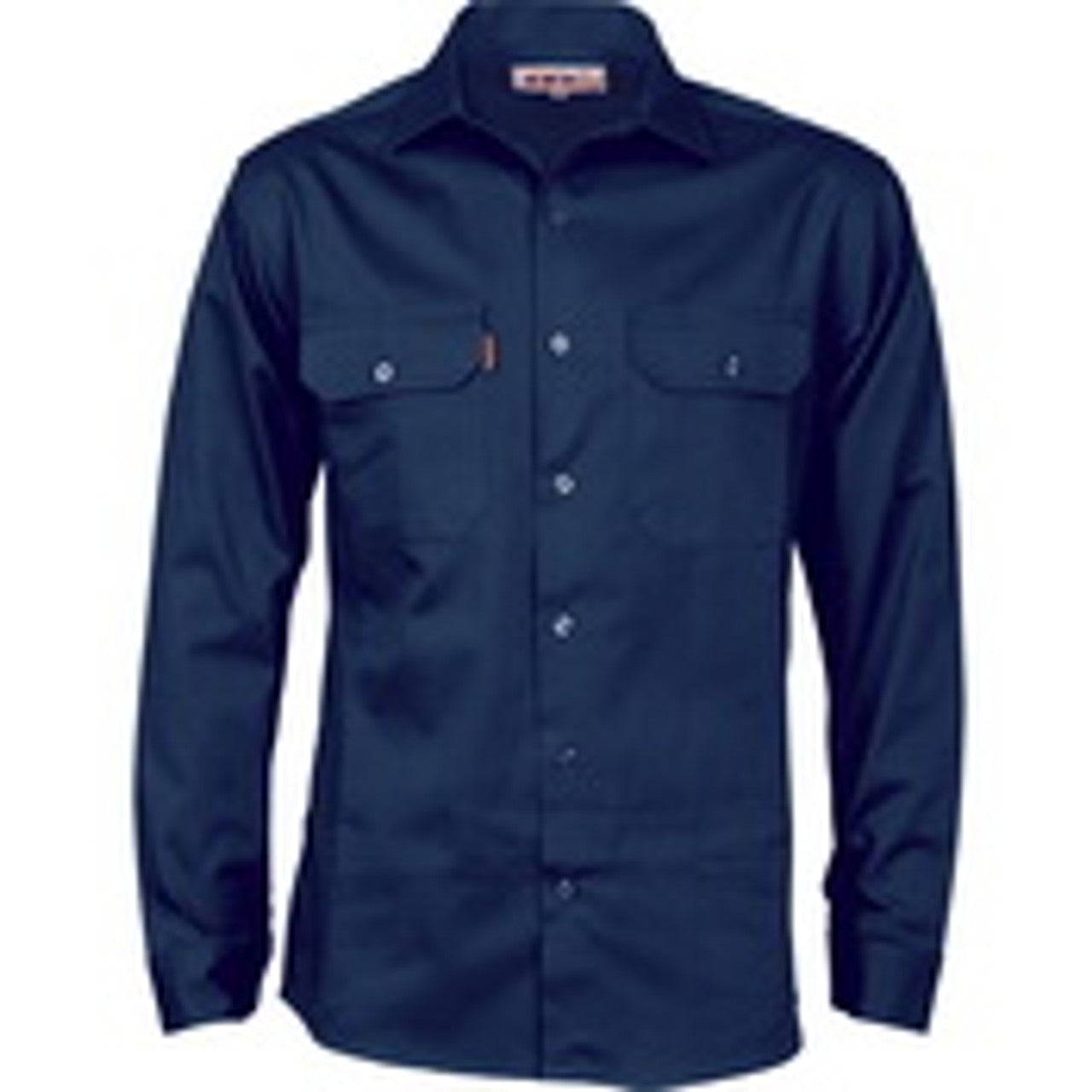 DNC Cotton Drill Work Shirt - Long Sleeve 3202