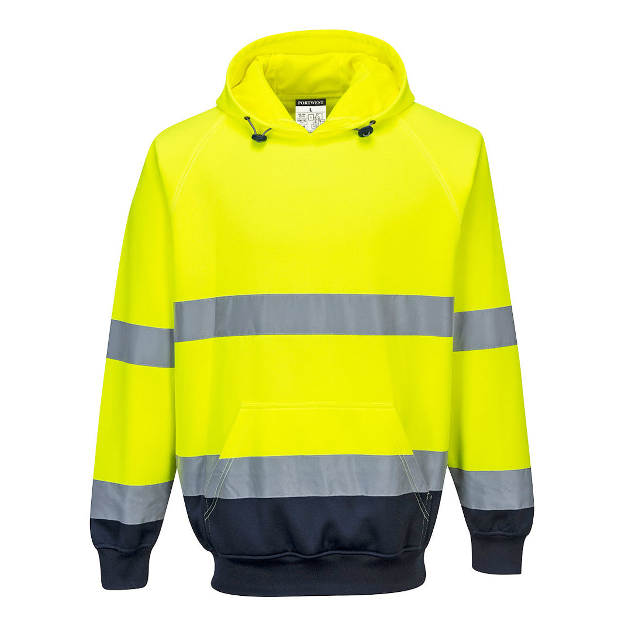 B316 - Two-Tone Hooded Sweatshirt