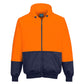 B327 - Hi-Vis Contrast Zipped Class D Hoodie