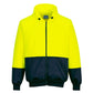 B327 - Hi-Vis Contrast Zipped Class D Hoodie