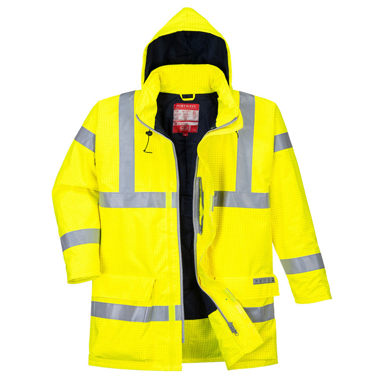 S778 - Bizflame Rain Hi-Vis Antistatic FR Jacket