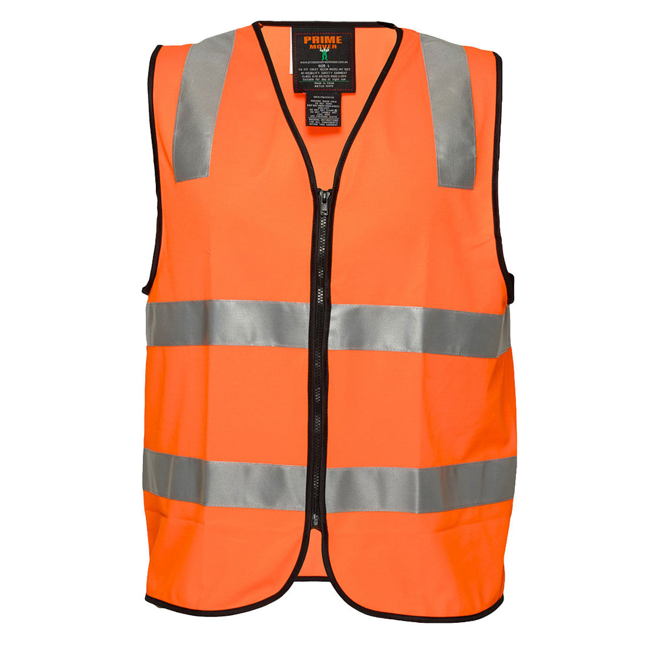 MZ108 - Security Zip Vest D/N