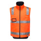 K8132 - Huski Reversible Polar Fleece Traffic Vest