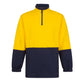 MF515 - Hi-Vis Contrast 1/4 Zip Class D Brush Fleece