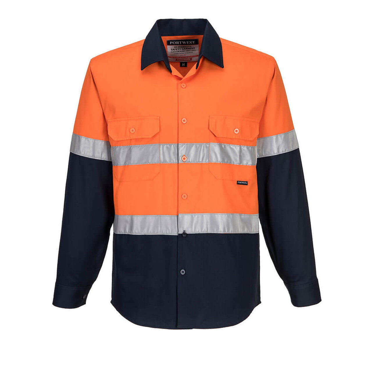 MA101 - Cotton Shirt Open L/S D&N