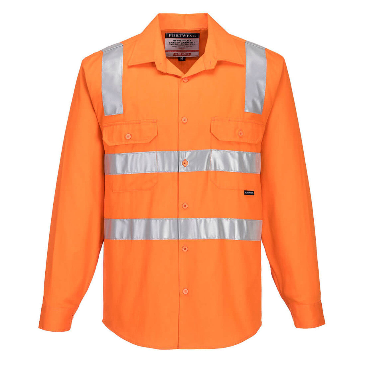 MS191 - Cotton Shirt Open Tape shoulder L/S D&N
