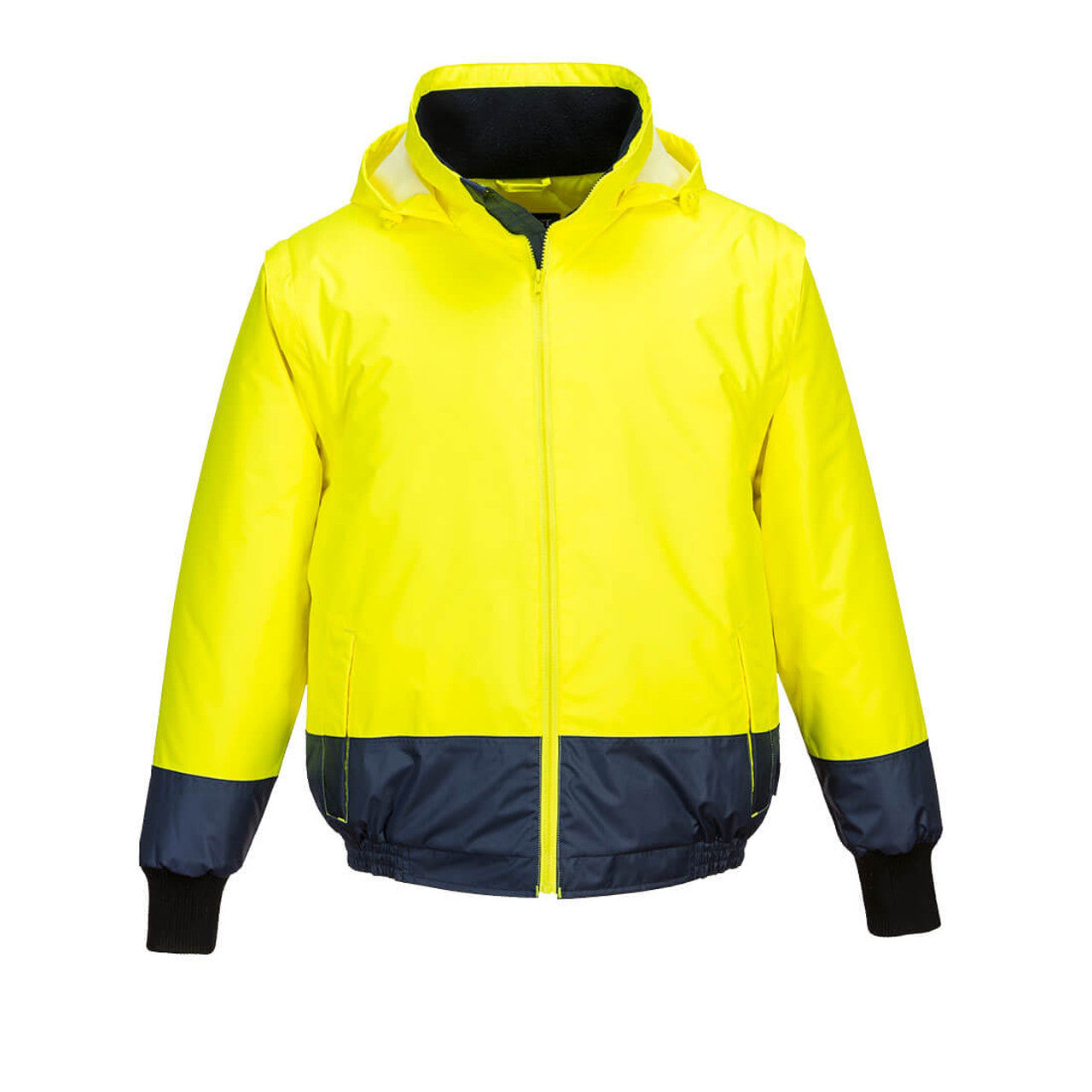 MC464 - Hi-Vis Essential 2-in-1 Bomber Jacket