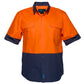 MS902 - Hi-Vis Two Tone Regular Weight Short Sleeve Shirt