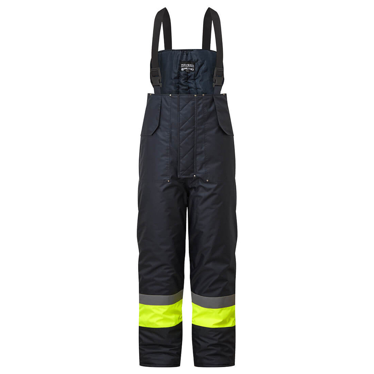 K8046 - Huski Hi-Vis Contrast Freezer Bib and Brace