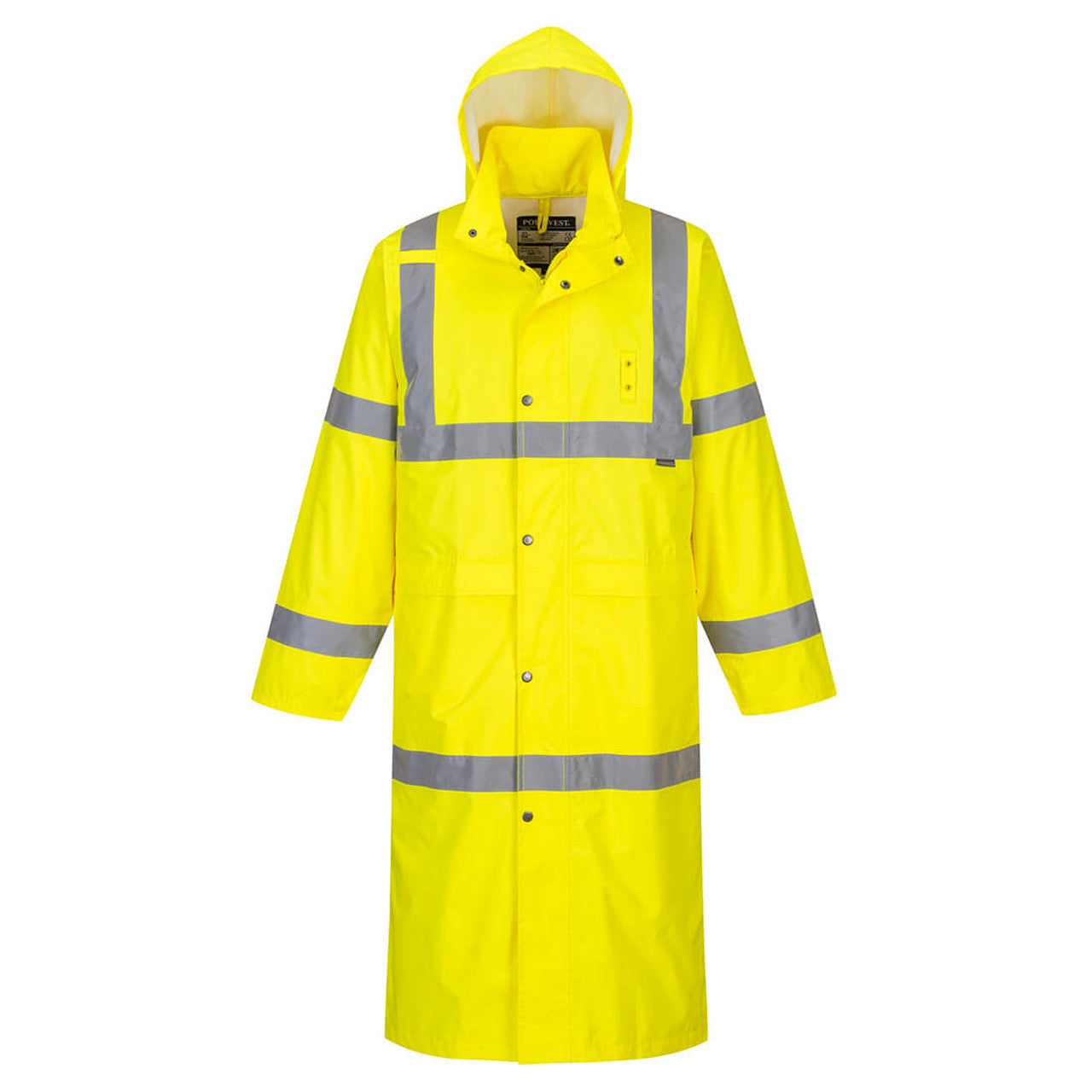 H445 - Hi-Vis Rain Coat 122cm
