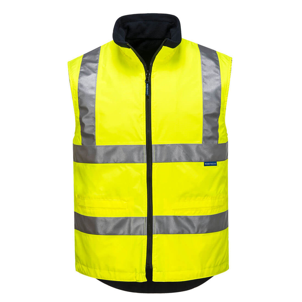 MV214 - Polar Fleece Reversible Vest
