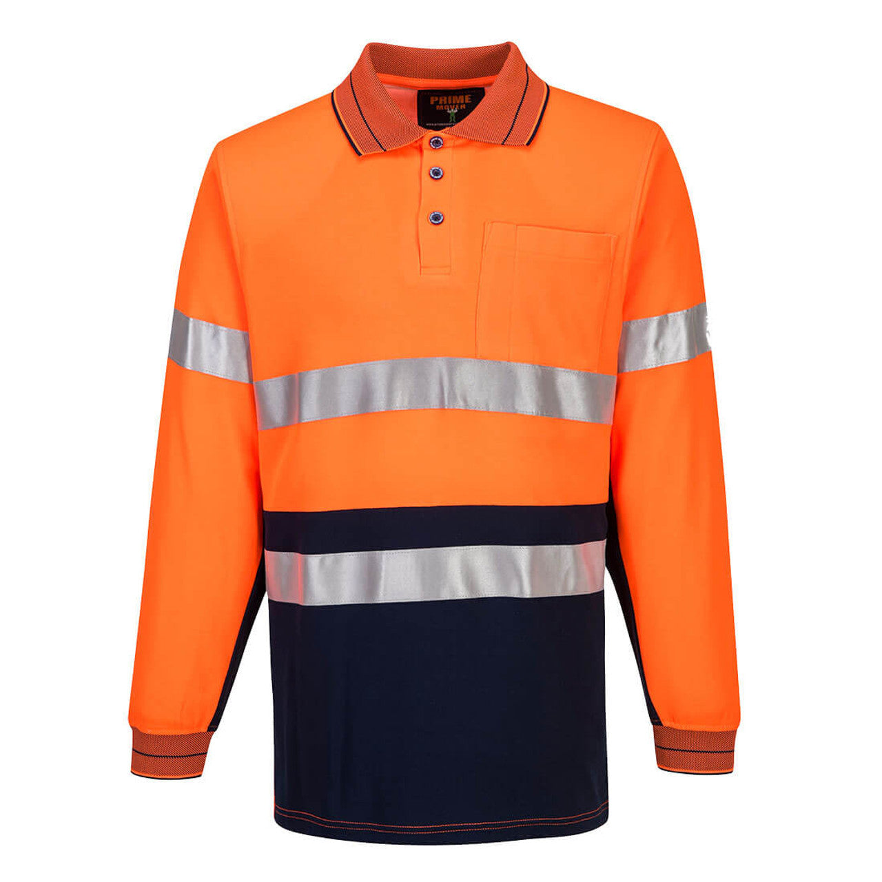 MP313 - Cotton Comfort Polo Shirt with Tape L/S