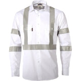 DNC RTA NIGHT WORKER WHITE SHIRT WITH CSR R/TAPE