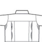 DNC HiVis Cool-Breeze Vertical Vented Cotton Shirt - Long sleeve 3732