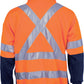 DNC HiVis 1/2 Zip Fleecy with ‘X’ Back & additional Tape on Tail 3930