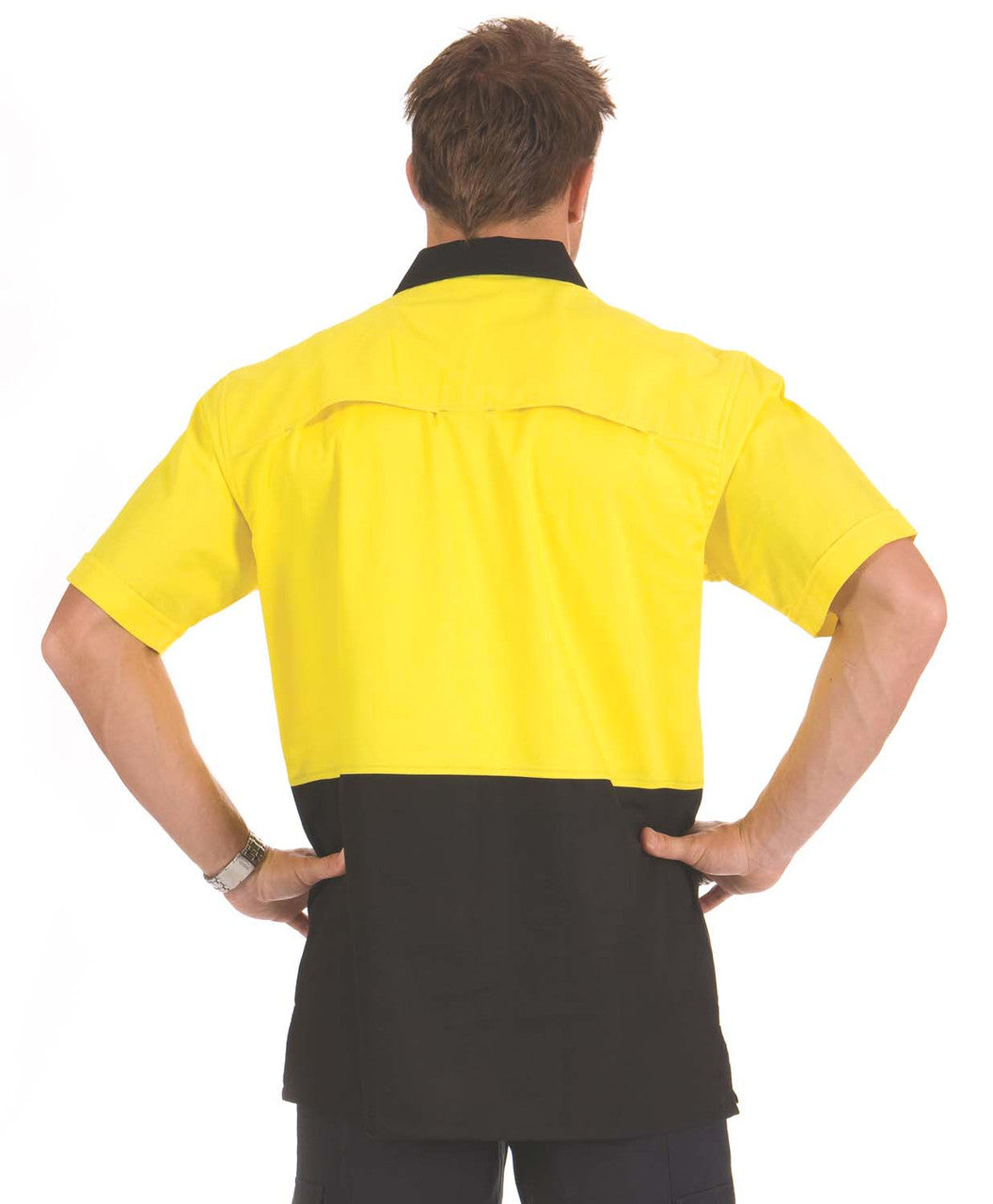 DNC HiVis 3 Way Cool-Breeze Cotton Shirt - short sleeve 3937