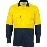 DNC HiVis 3 Way Cool-Breeze Cotton Shirt - Long sleeve 3938