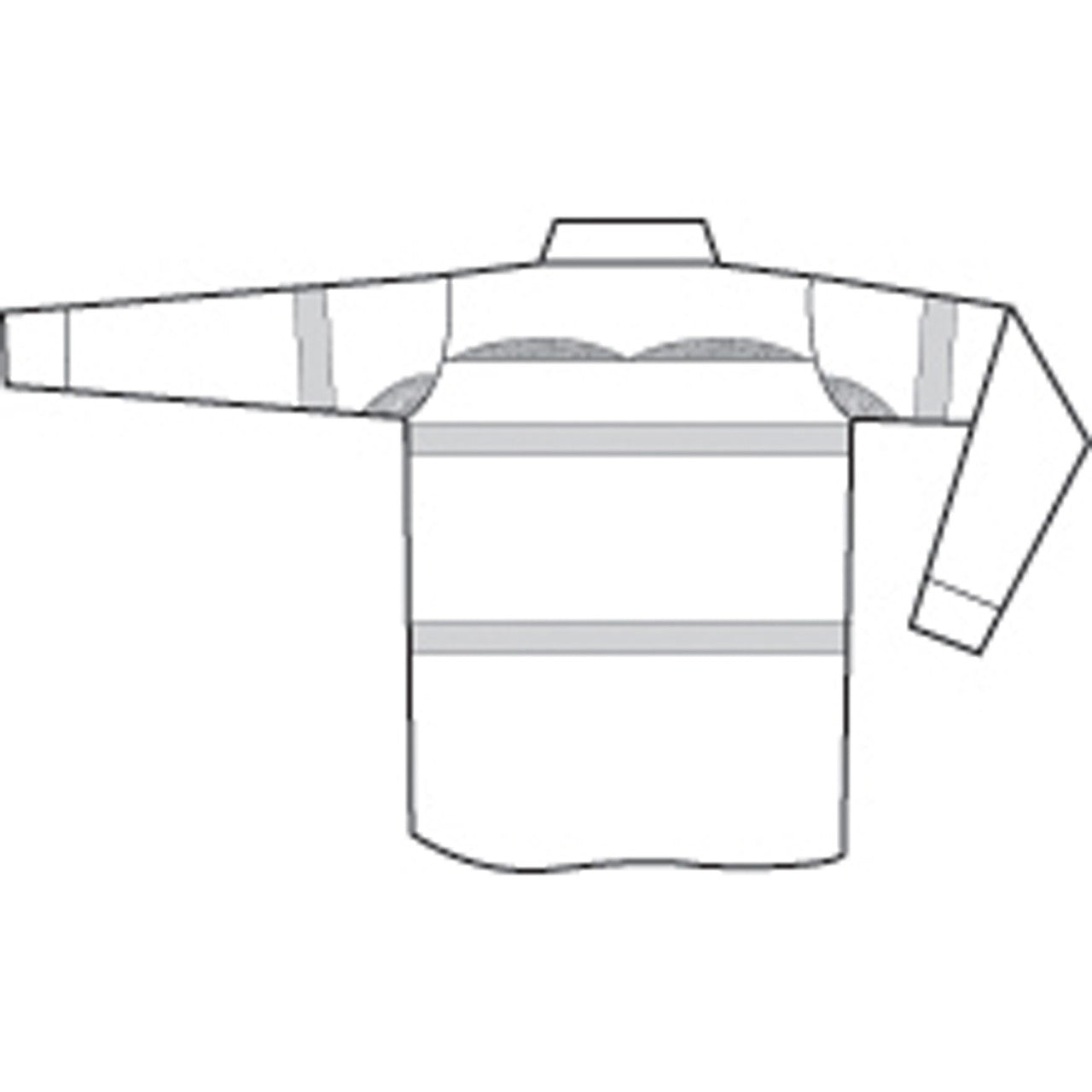 DNC HiVis 3 Way Cool-Breeze Cotton Shirt with 3M R/Tape - Long sleeve 3947
