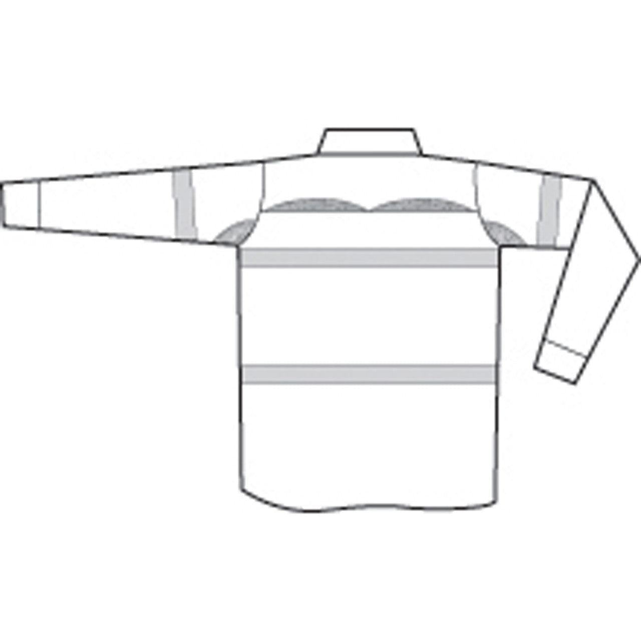 DNC HiVis 3 Way Cool-Breeze Cotton Shirt with CSR/Tape - Long sleeve 3948