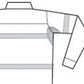 DNC Ladies HiVis Two Tone Cool-Breeze Cott on Sh irt with 3M R/Tape - Long sleeve 3986